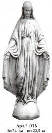 Скульптура Божья Мать 016