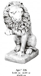 Скульптура лев 226